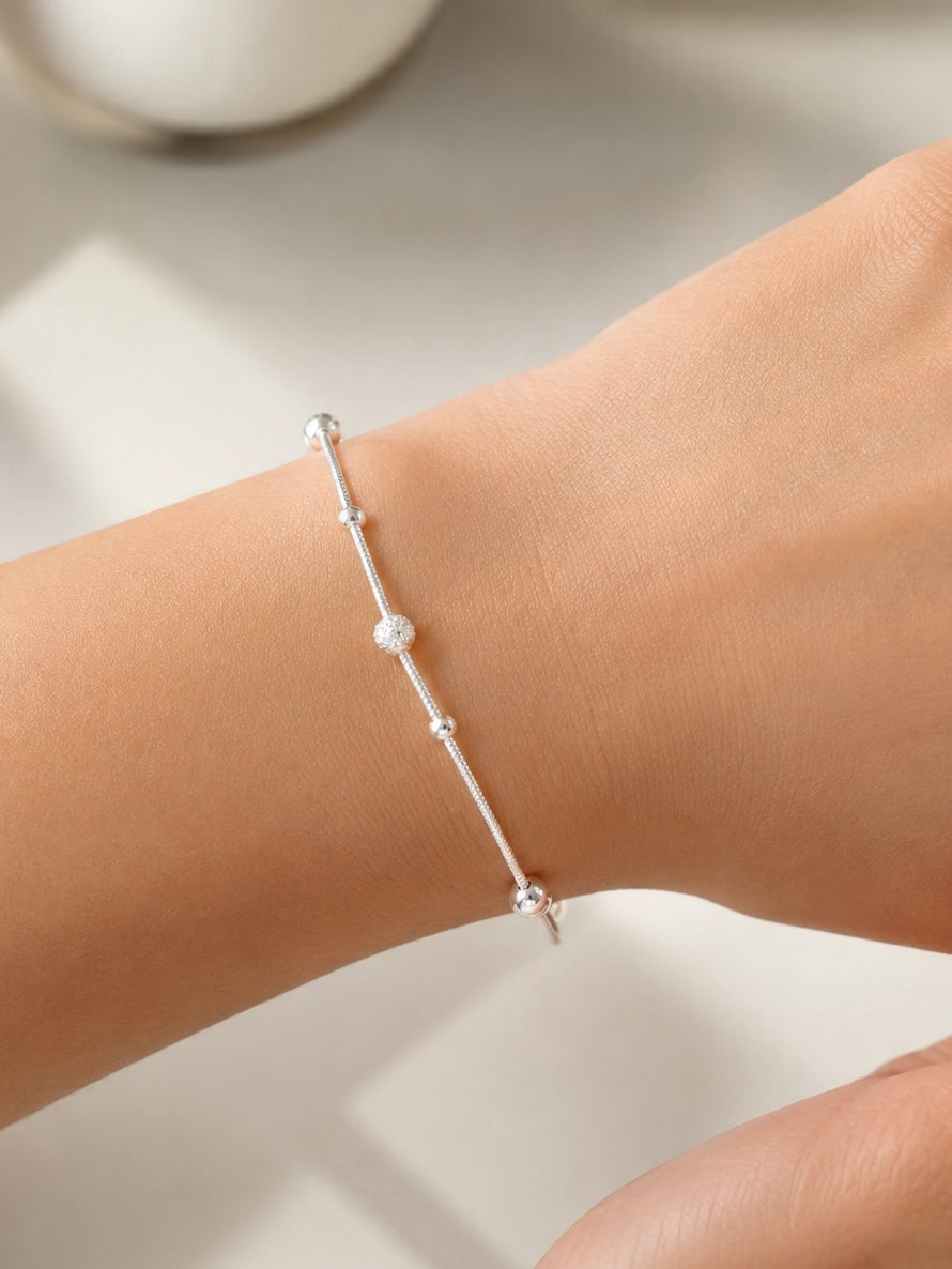 Silver Whisper Bracelet