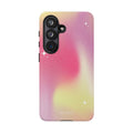 Pastel Pink Nebula Stars Phone Case