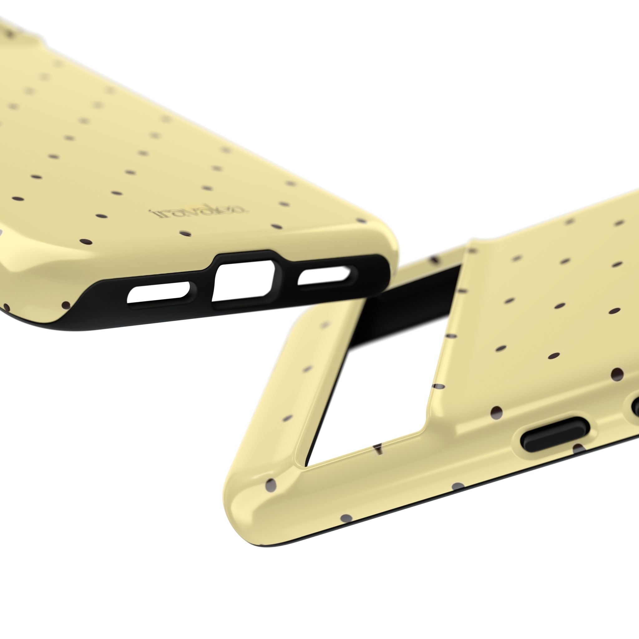 Butter Yellow Polka Dot Phone Case
