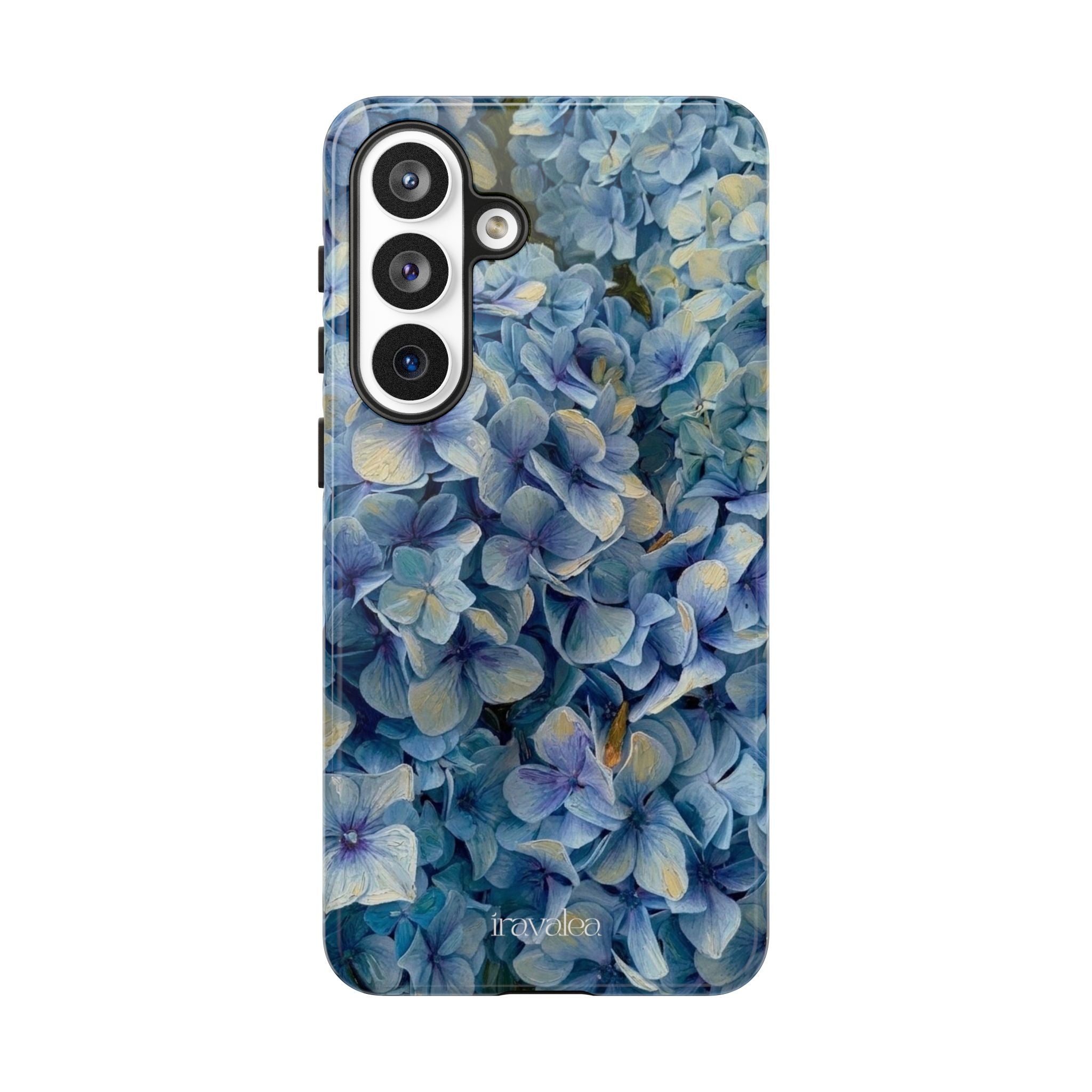 Blue Hydrangea Floral Botanical Phone Case