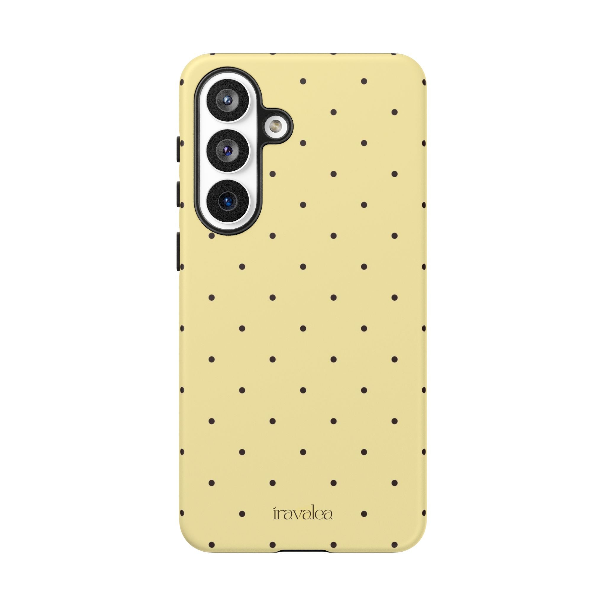 Butter Yellow Polka Dot Phone Case