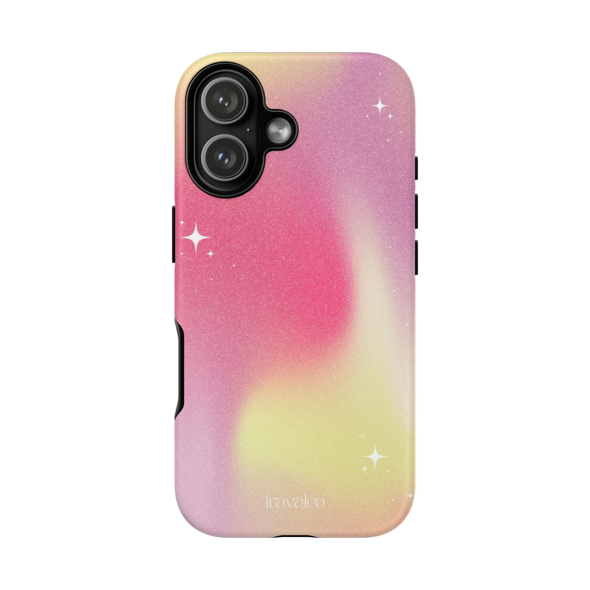 Pastel Pink Nebula Stars Phone Case