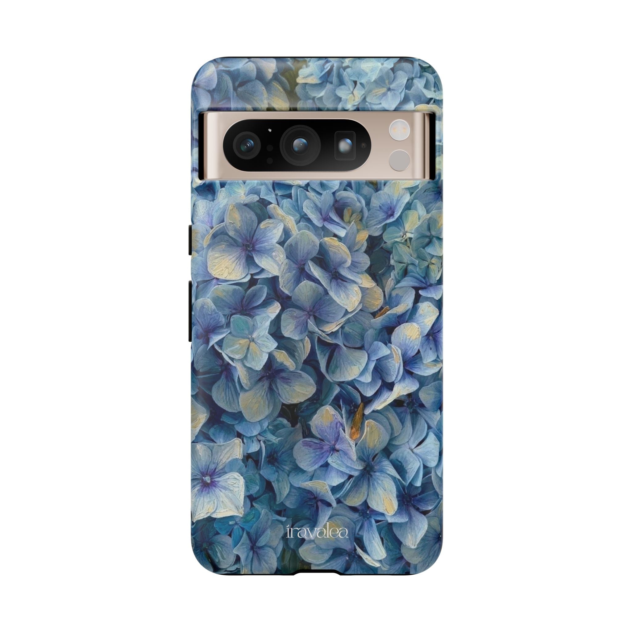 Blue Hydrangea Floral Botanical Phone Case