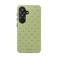 Matcha Green Polka Dot Phone Case