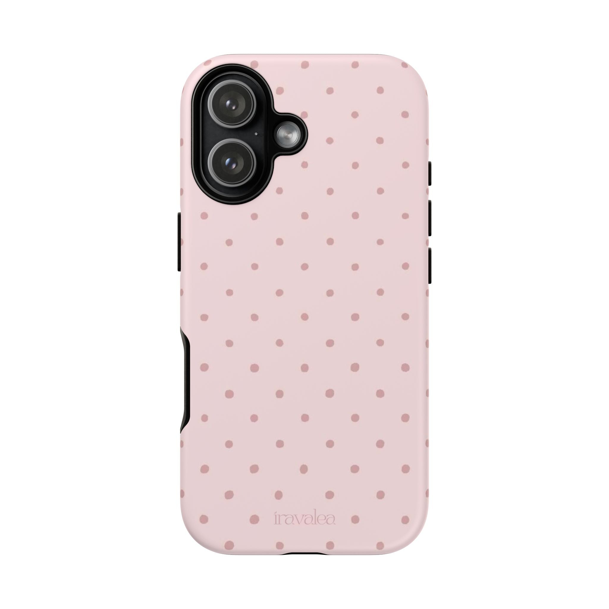 Blush Pink Polka Dot Phone Case
