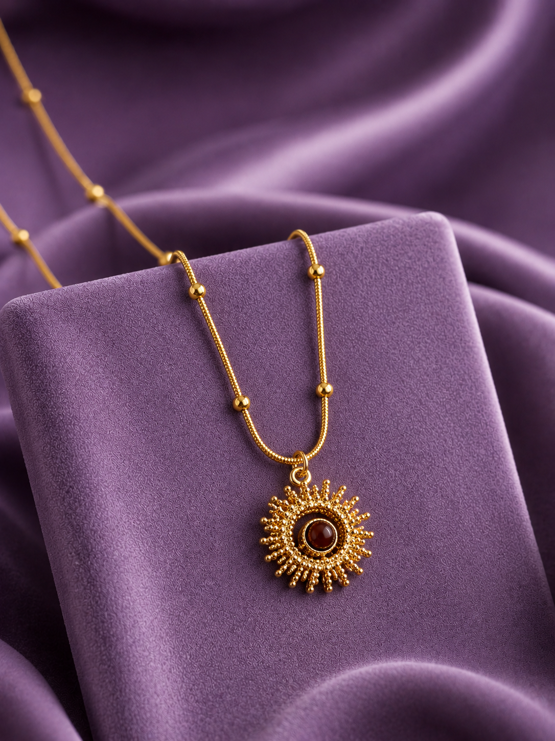 Golden Solstice Necklace
