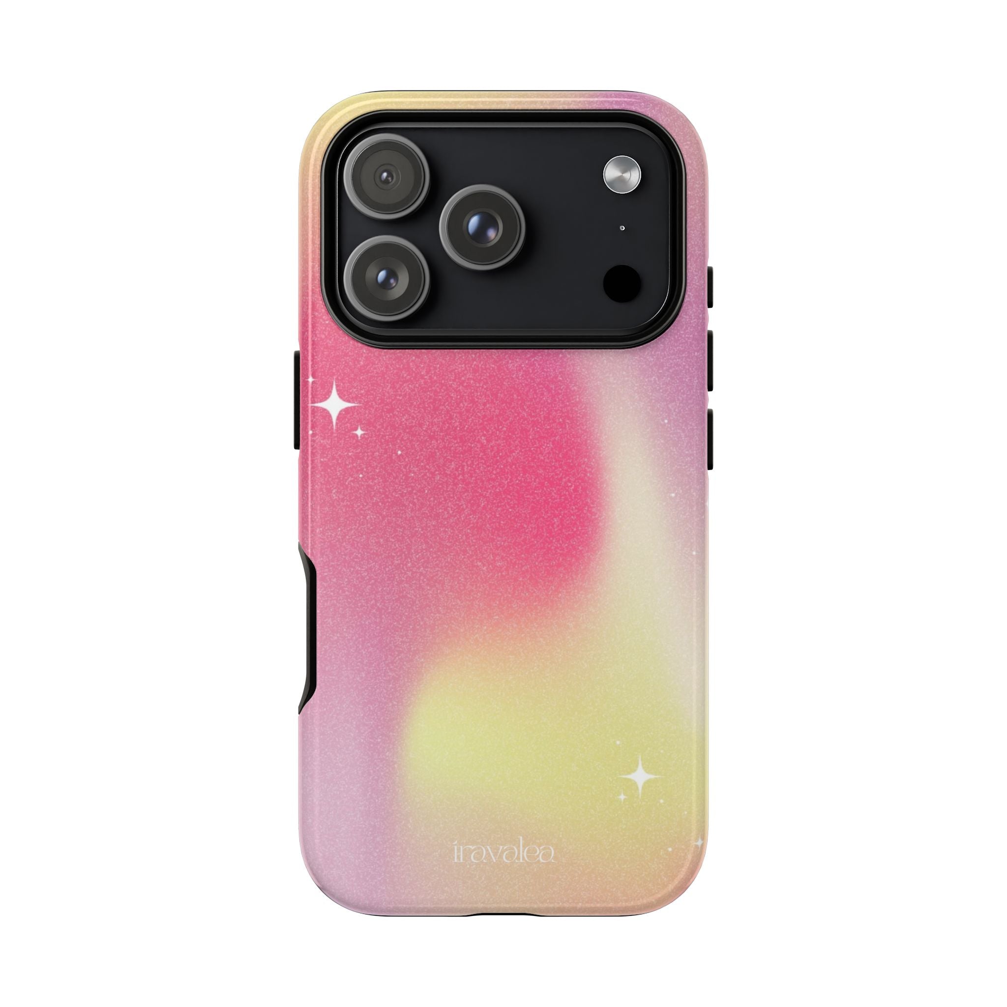 Pastel Pink Nebula Stars Phone Case
