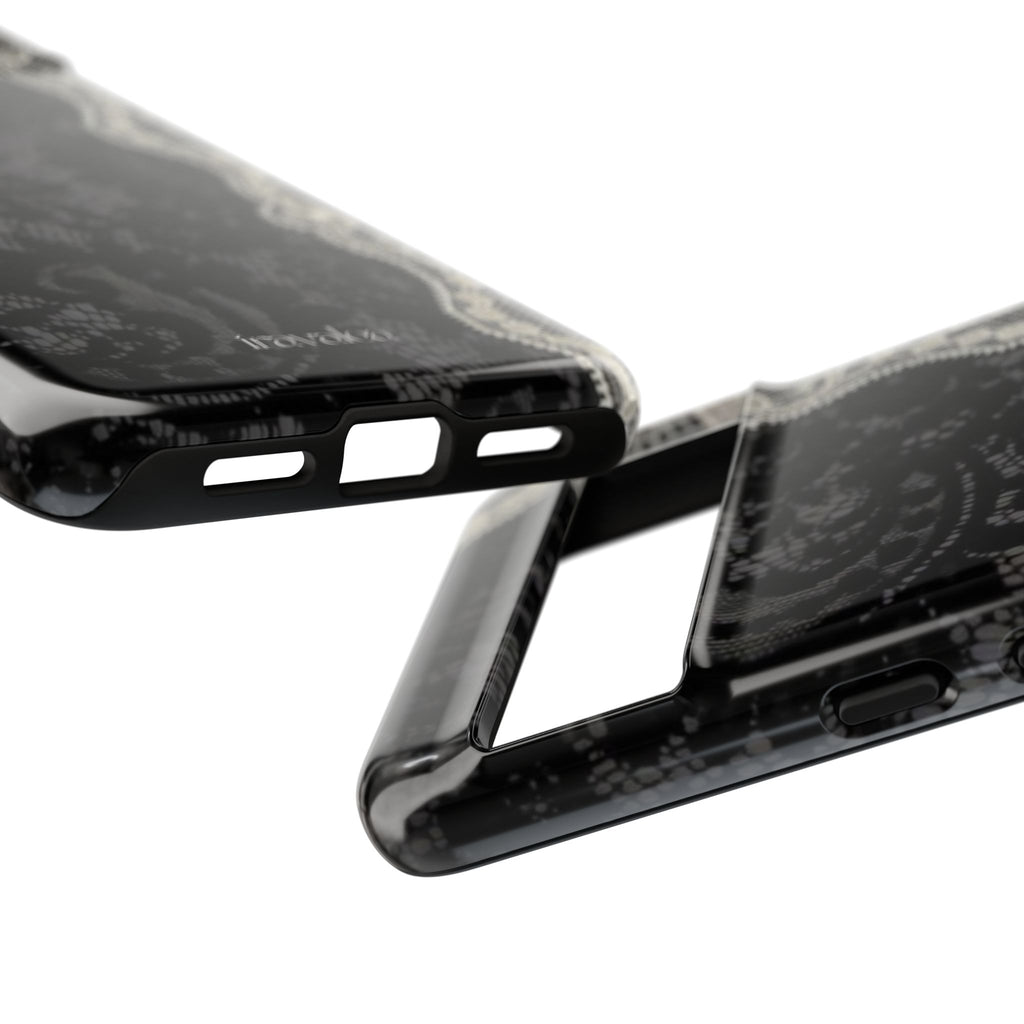 Black and White Lace Phone Case
