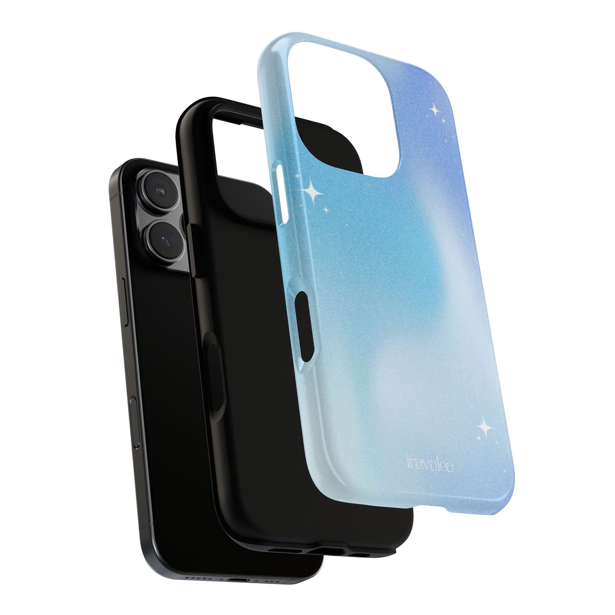 Blue Nebula Stars Phone Case