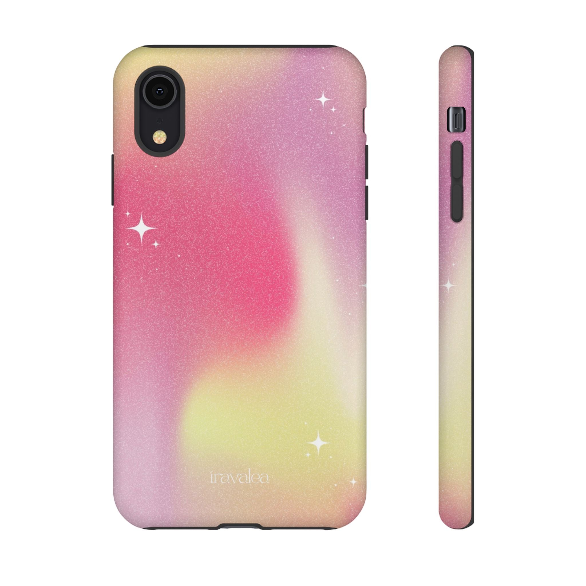 Pastel Pink Nebula Stars Phone Case