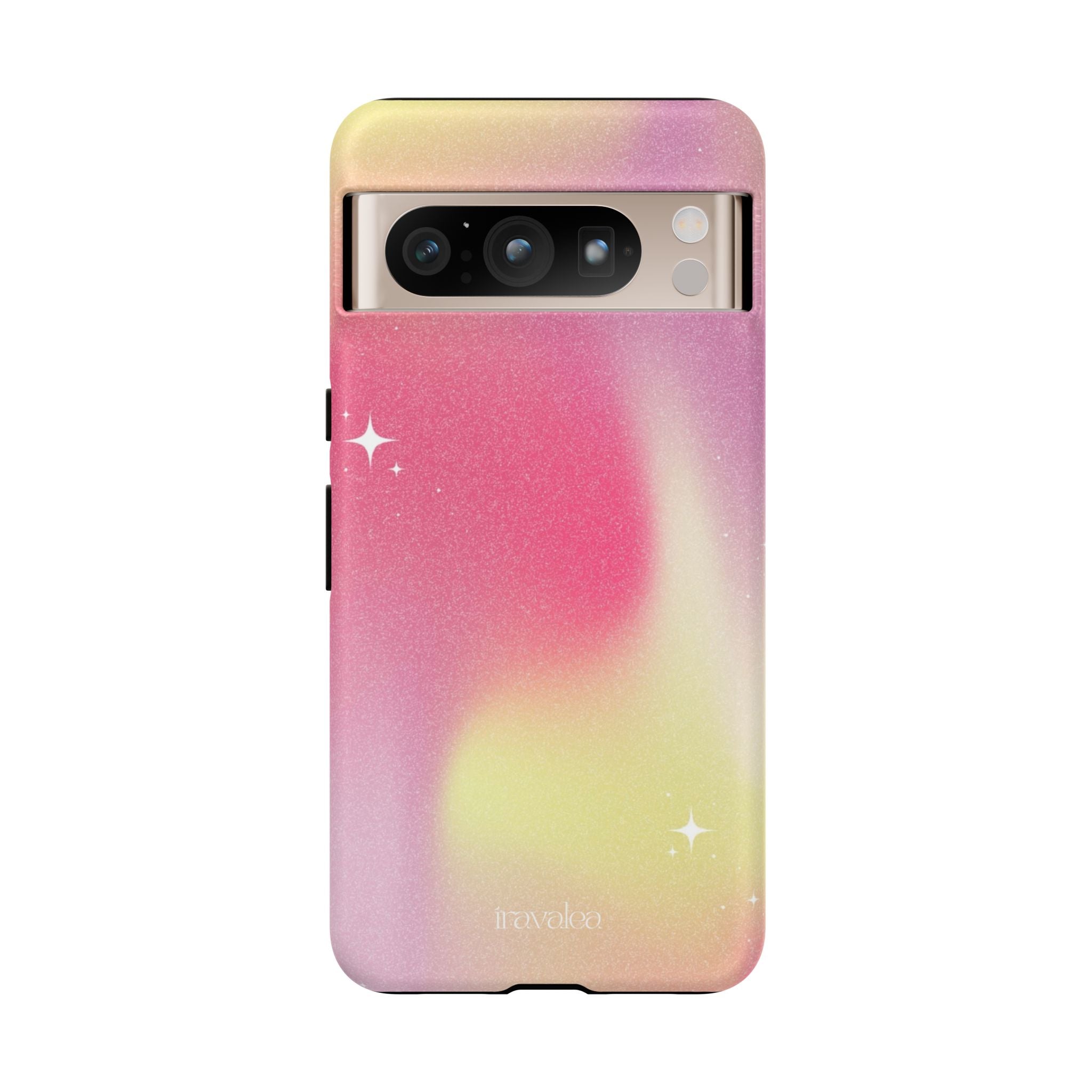 Pastel Pink Nebula Stars Phone Case