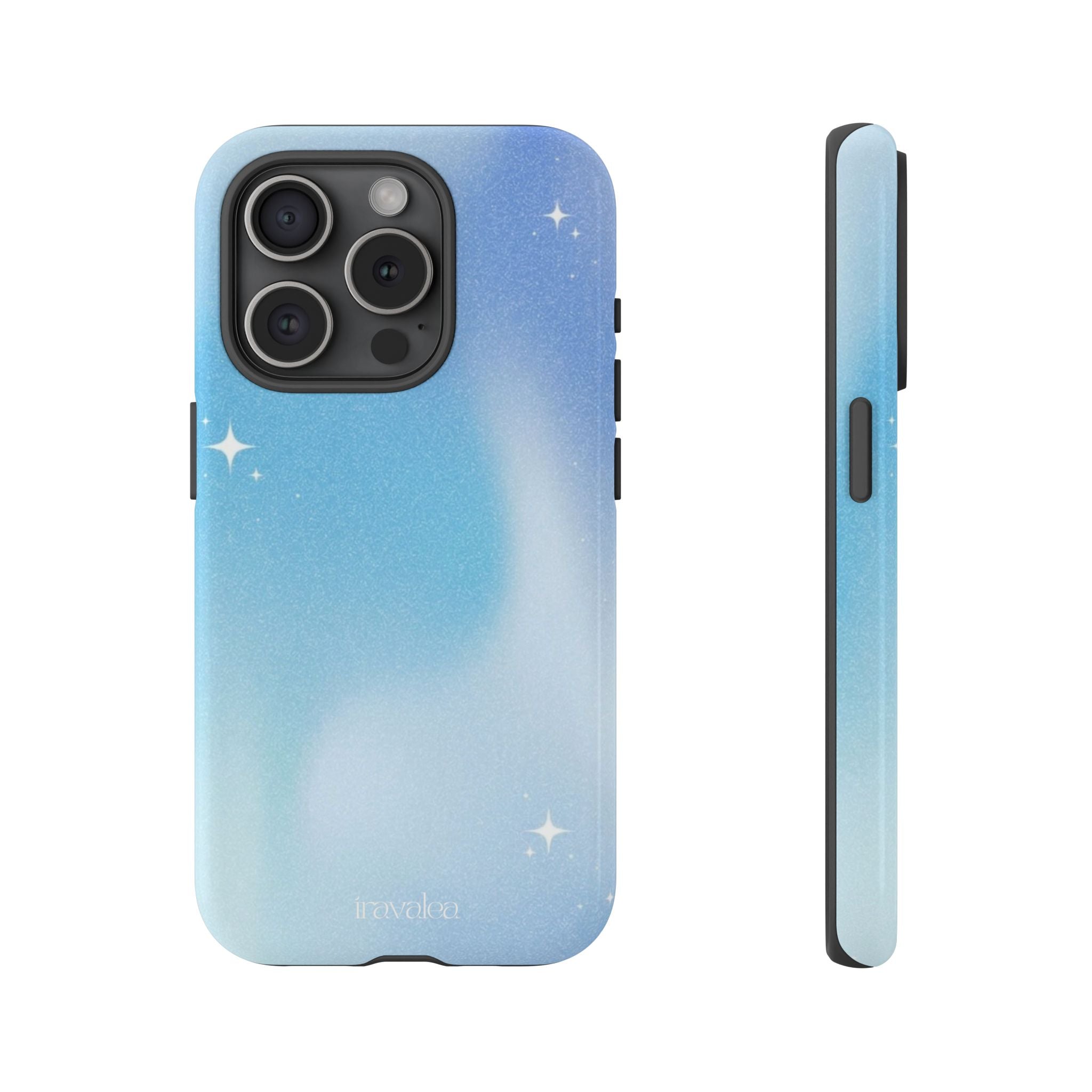 Blue Nebula Stars Phone Case