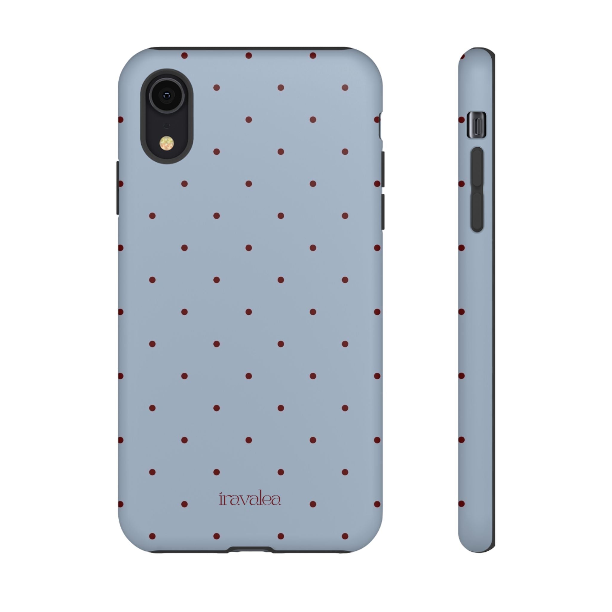 Light Blue Polka Dot Phone Case