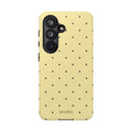 Butter Yellow Polka Dot Phone Case
