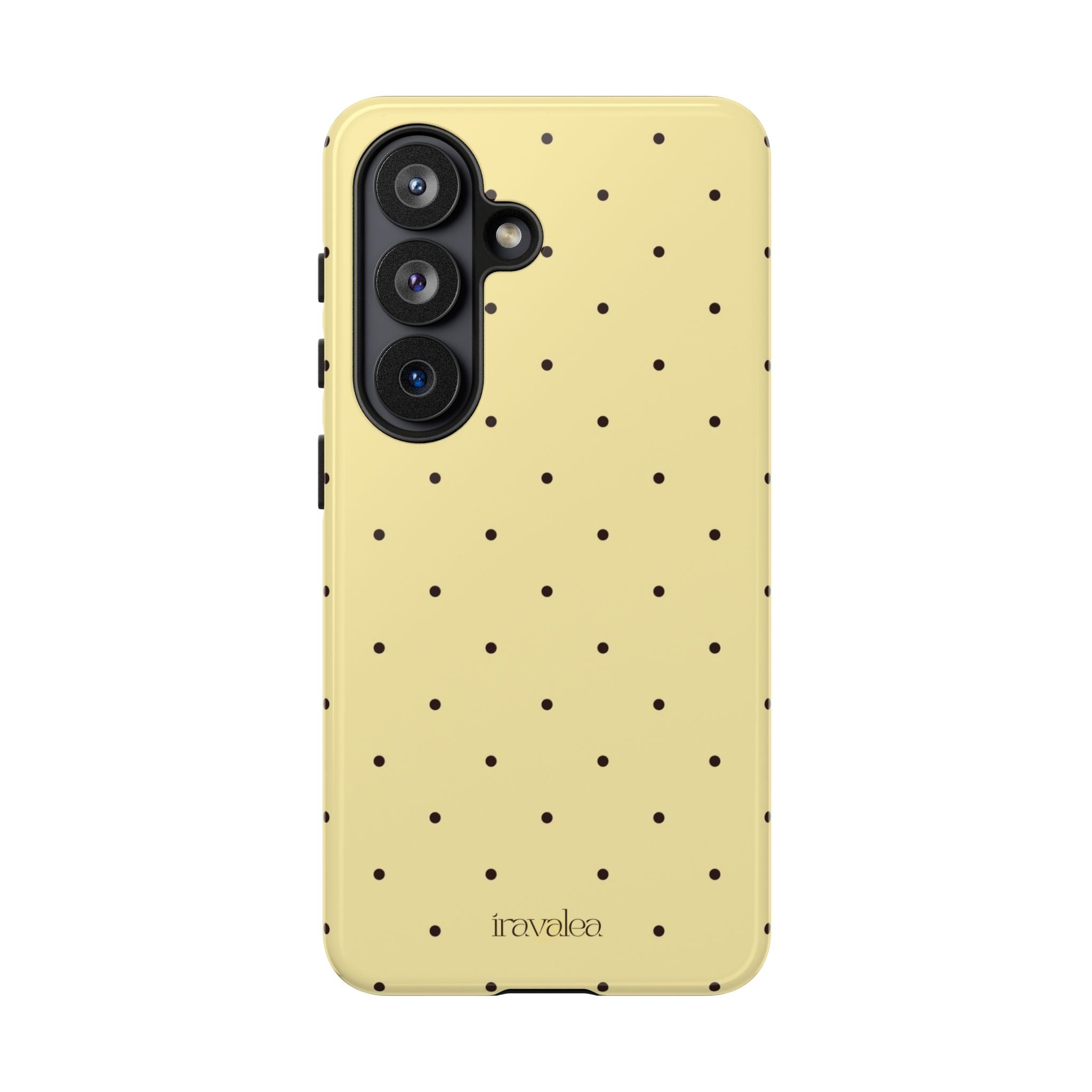 Butter Yellow Polka Dot Phone Case