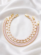 Rose Champagne Bracelet Set