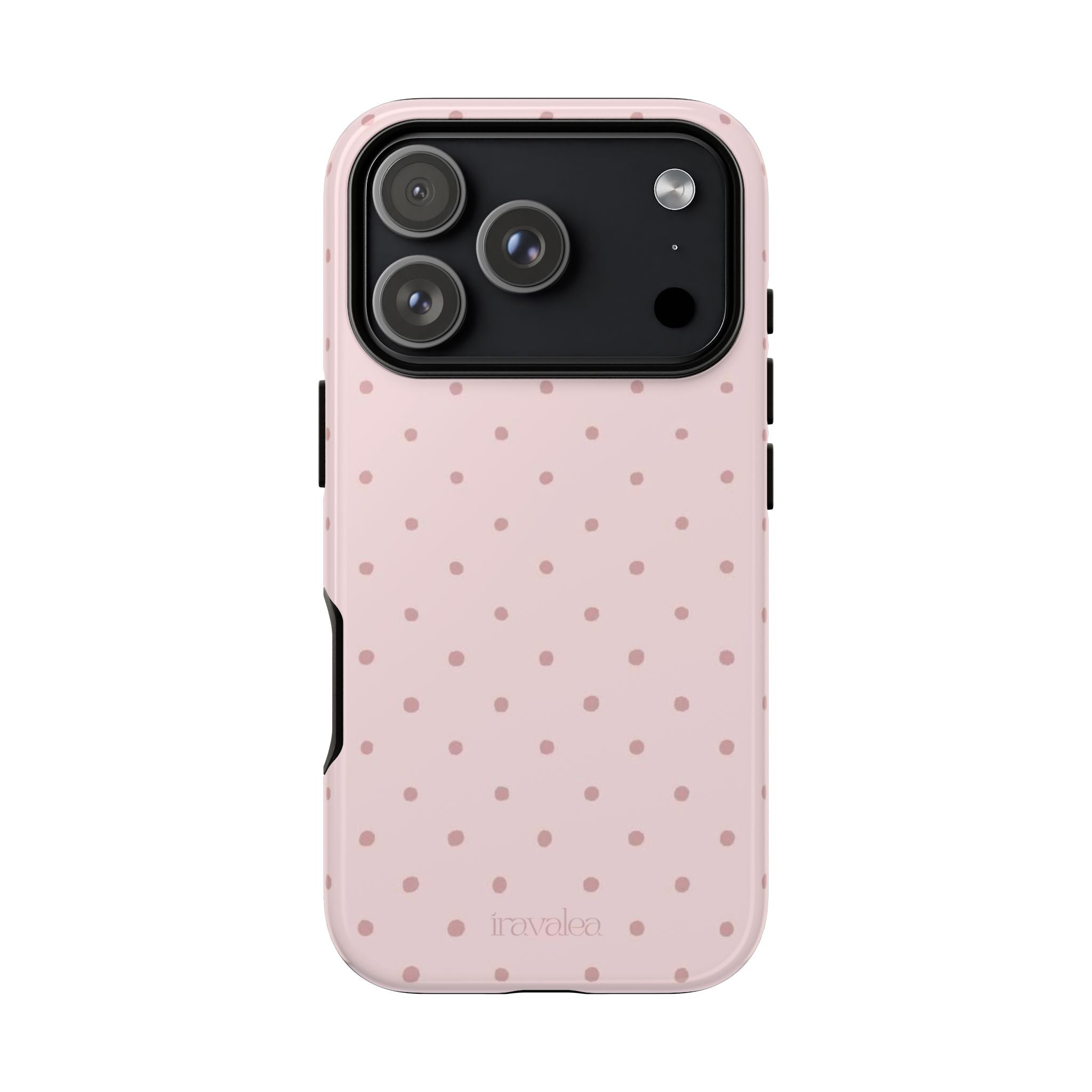 Blush Pink Polka Dot Phone Case