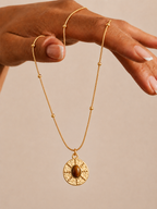 Amber Solara Necklace