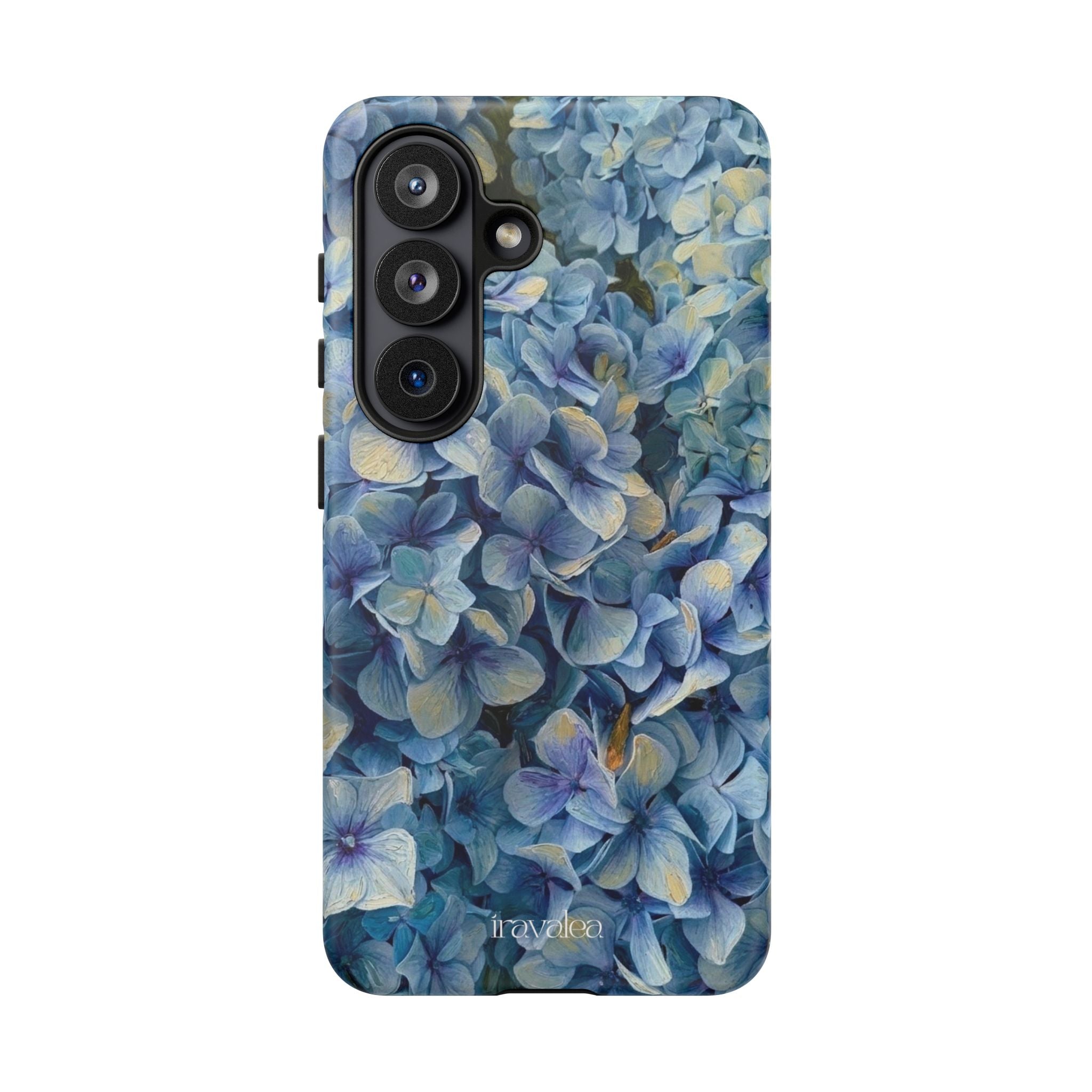 Blue Hydrangea Floral Botanical Phone Case