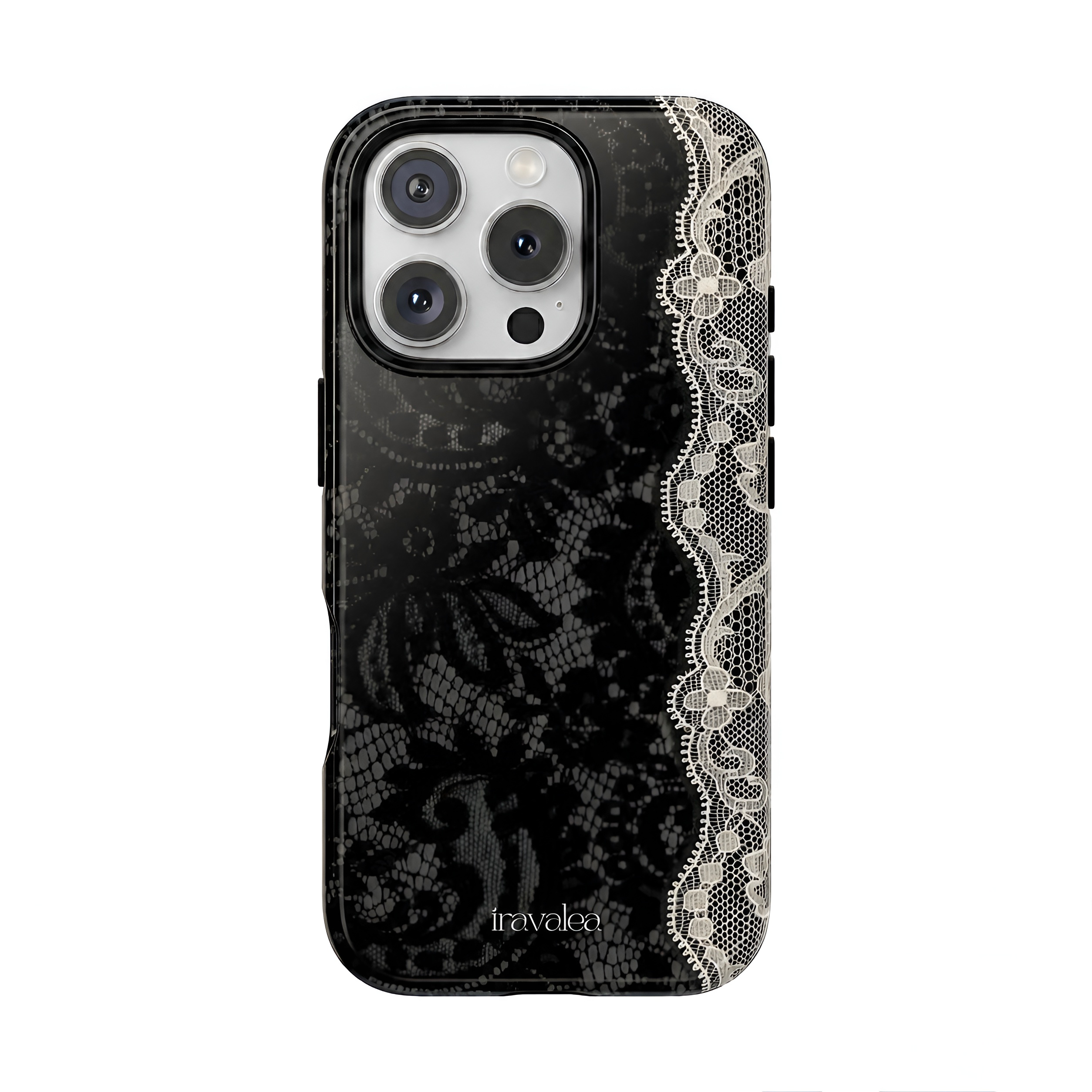 Black and White Lace Phone Case