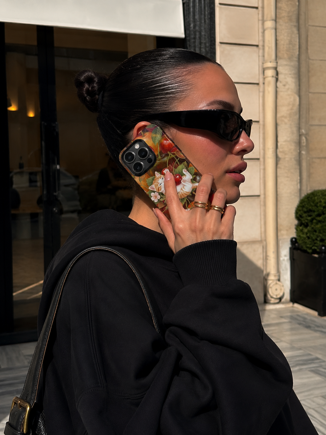 Cute Cat Cherry Phone Case