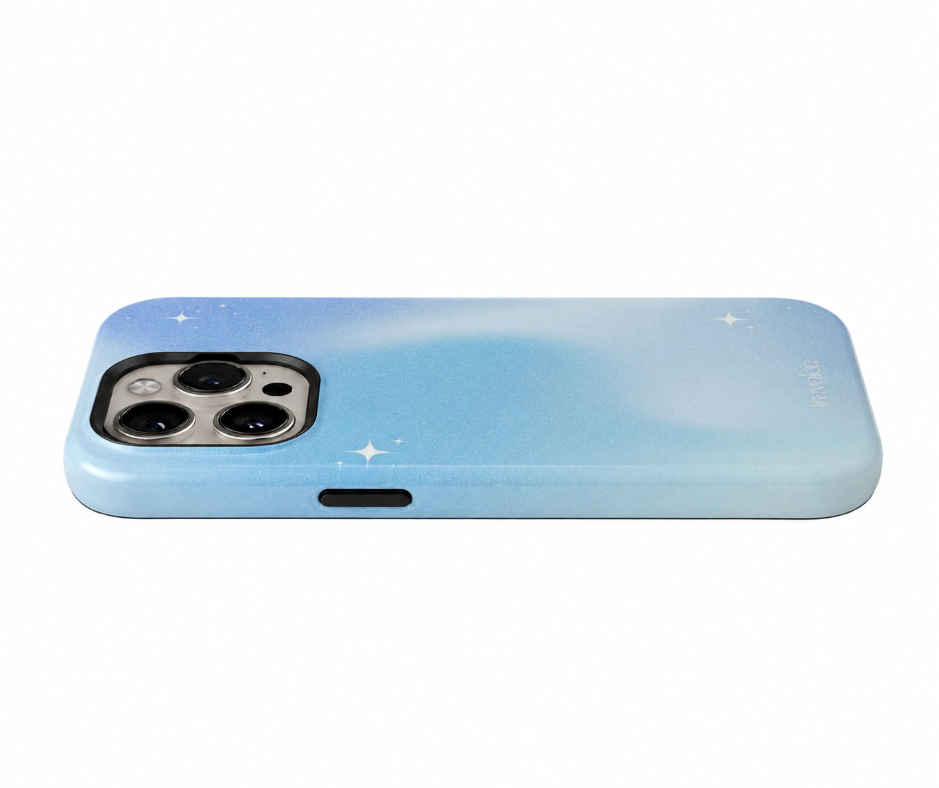Blue Nebula Stars Phone Case
