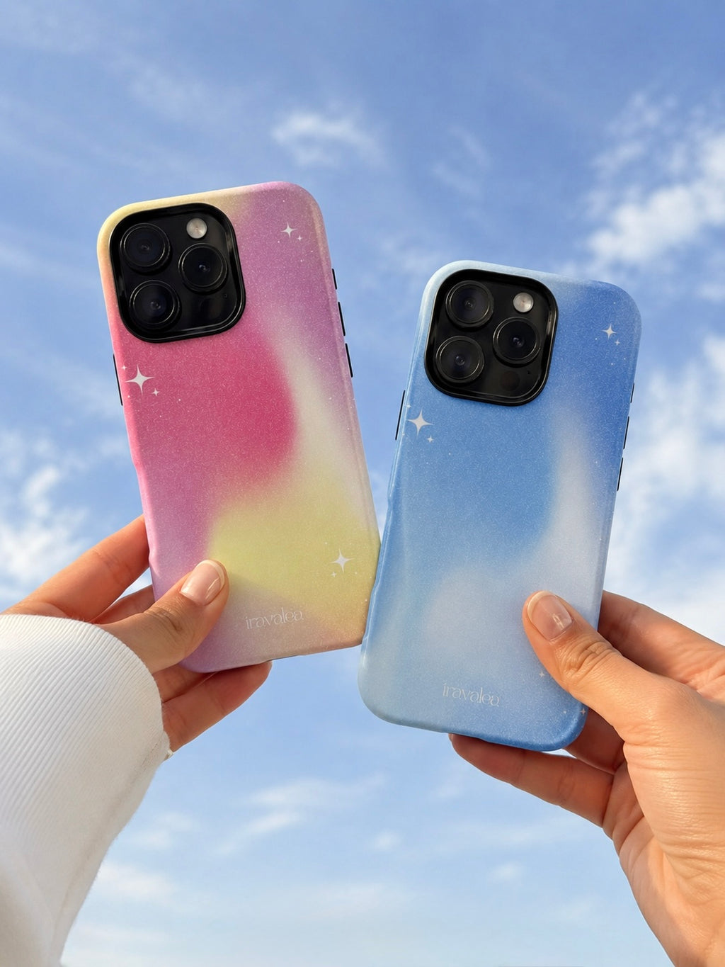 Pastel Pink Nebula Stars Phone Case