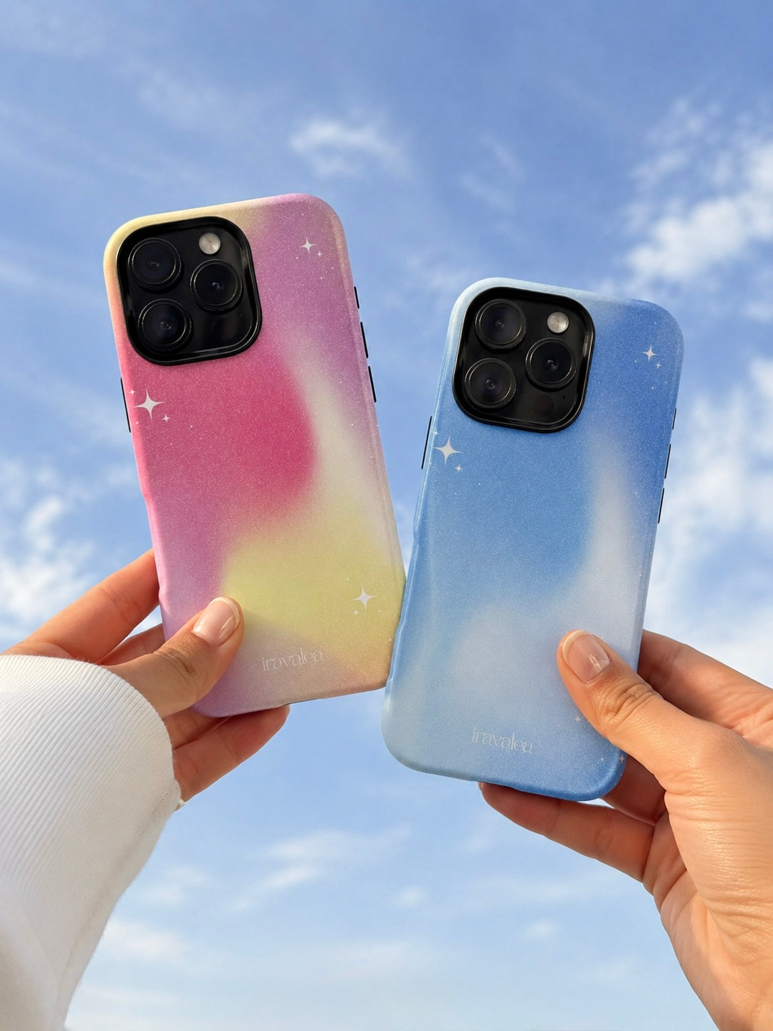 Blue Nebula Stars Phone Case