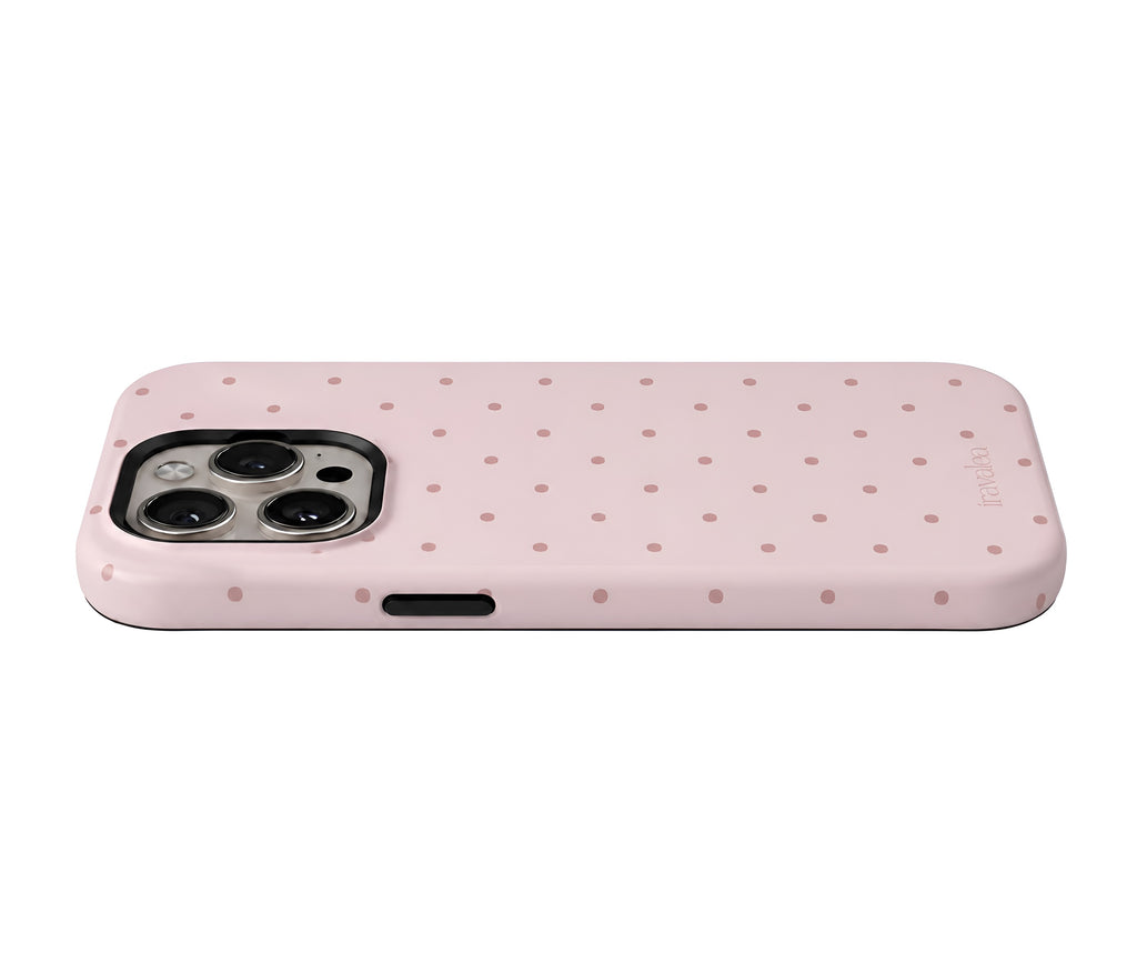 Blush Pink Polka Dot Phone Case