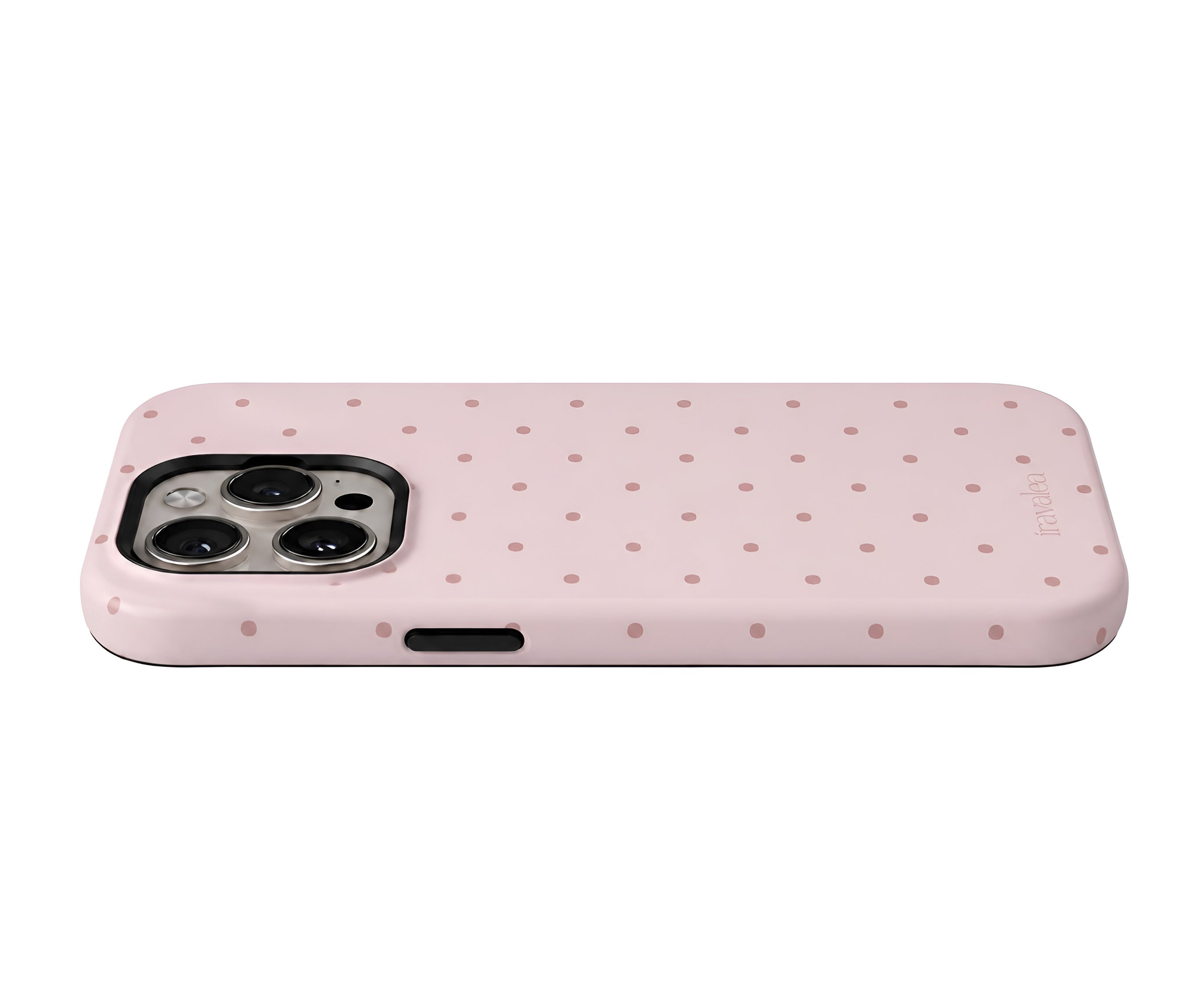 Blush Pink Polka Dot Phone Case