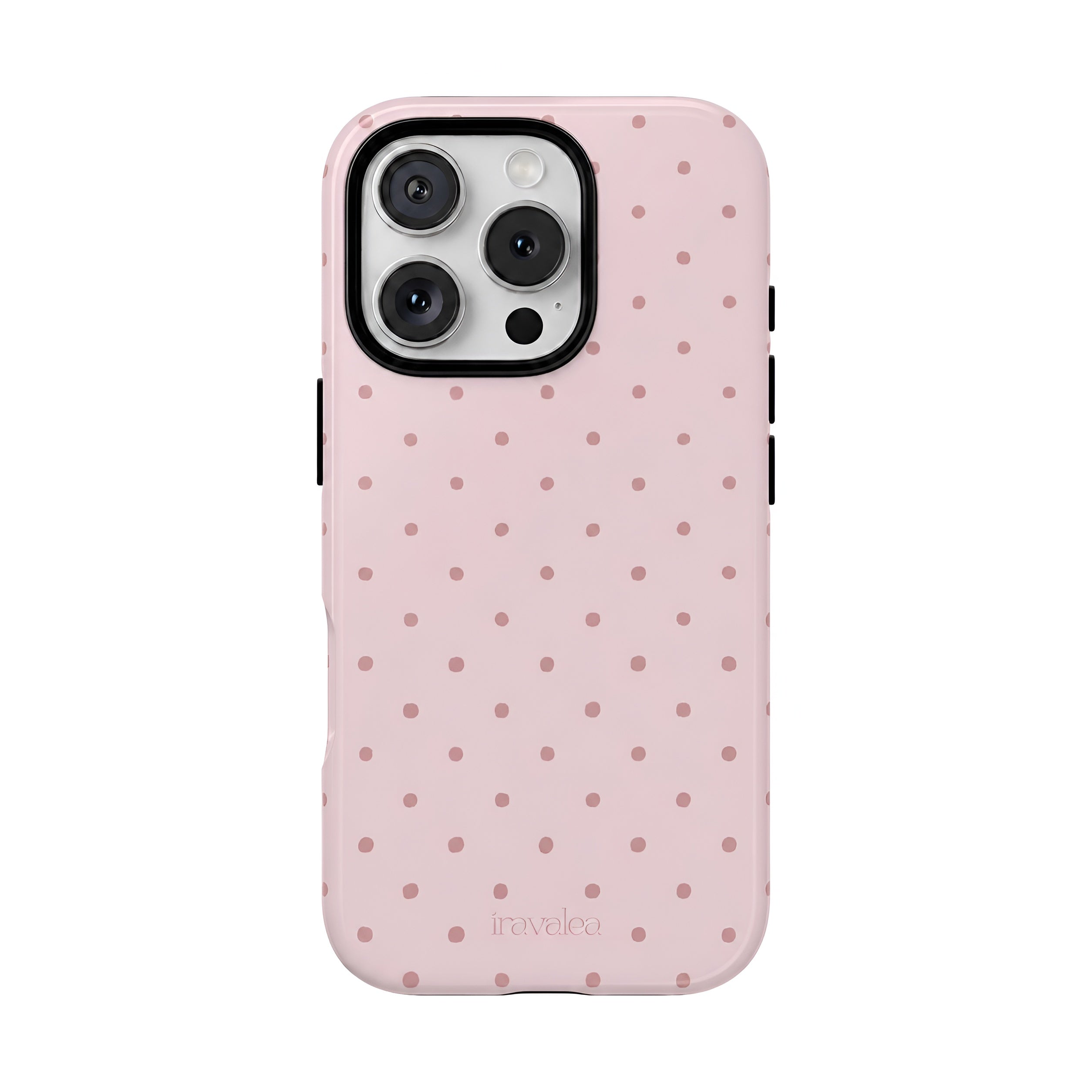 Blush Pink Polka Dot Phone Case