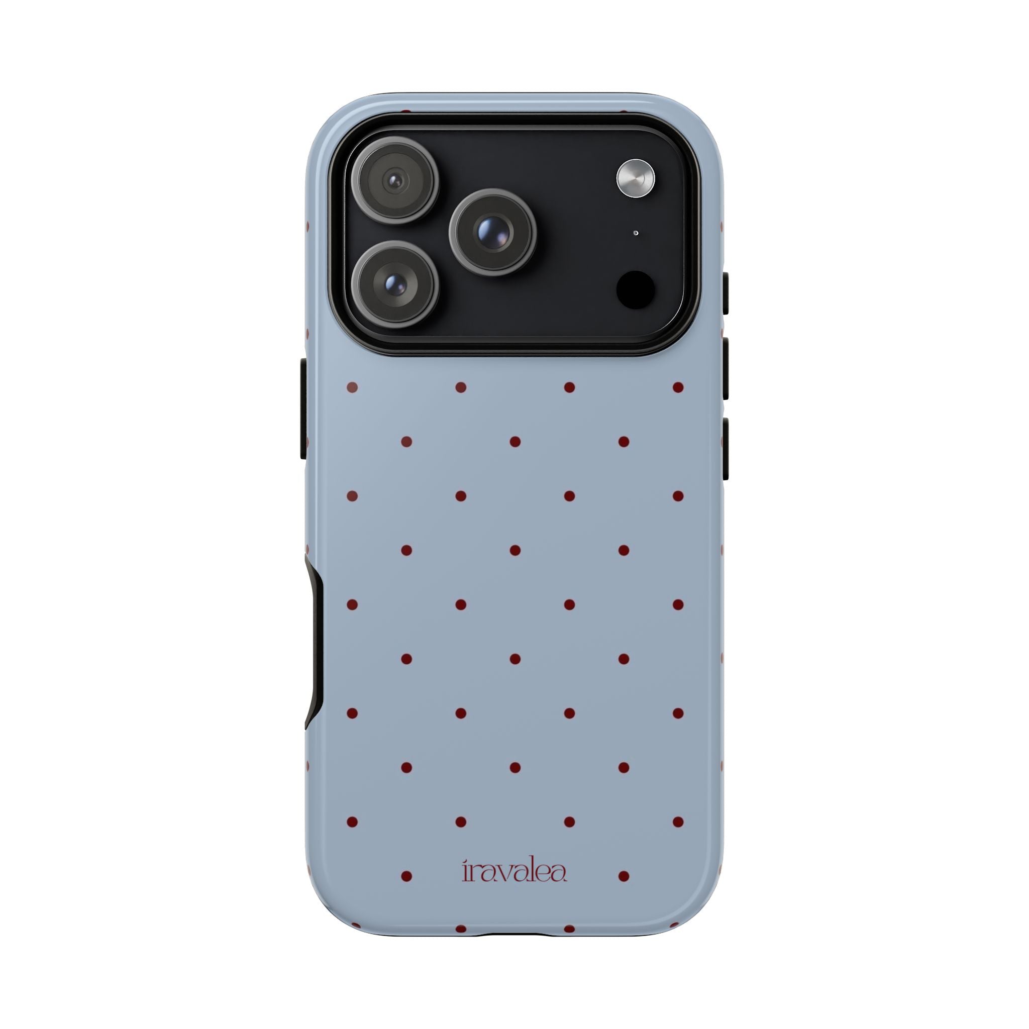 Light Blue Polka Dot Phone Case