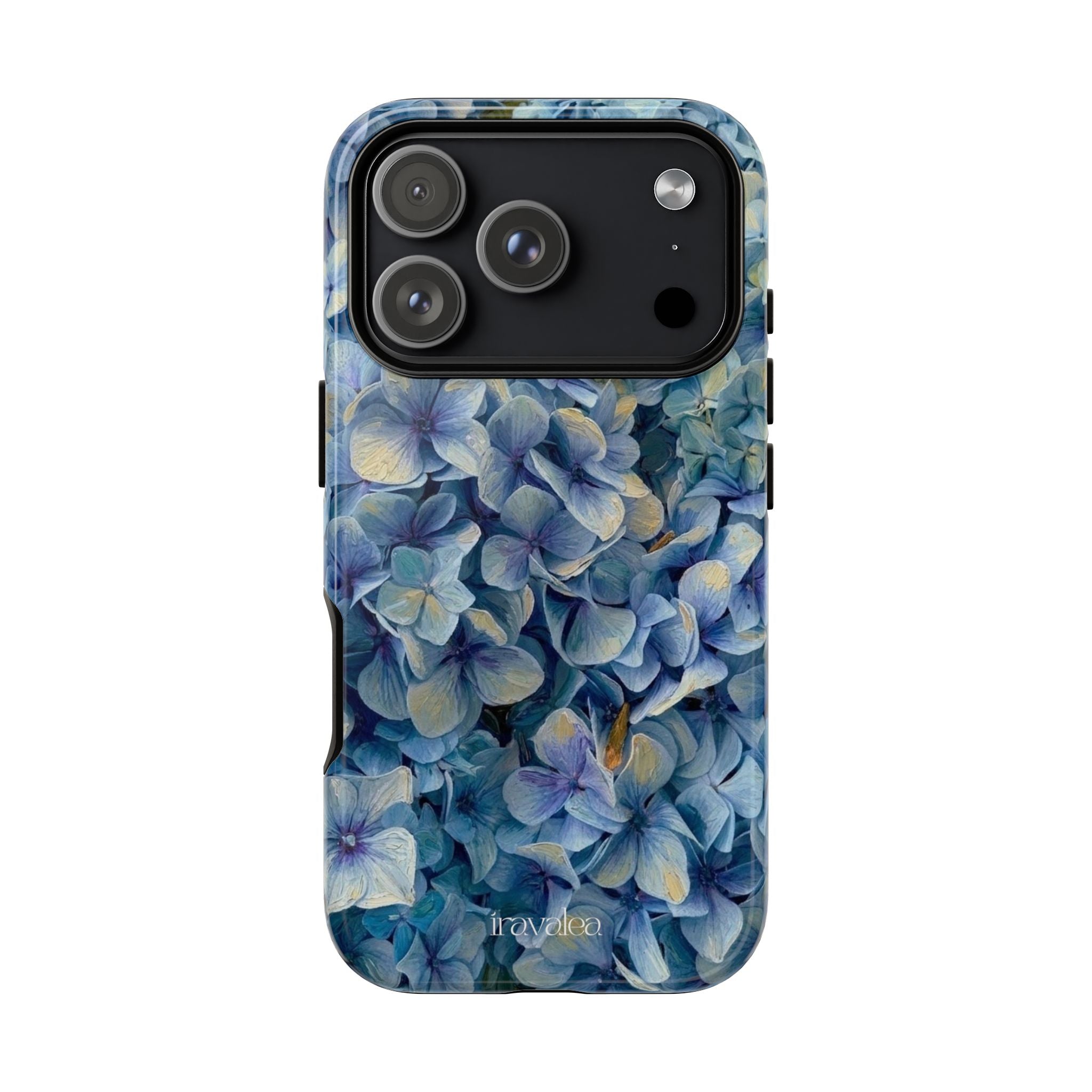 Blue Hydrangea Floral Botanical Phone Case