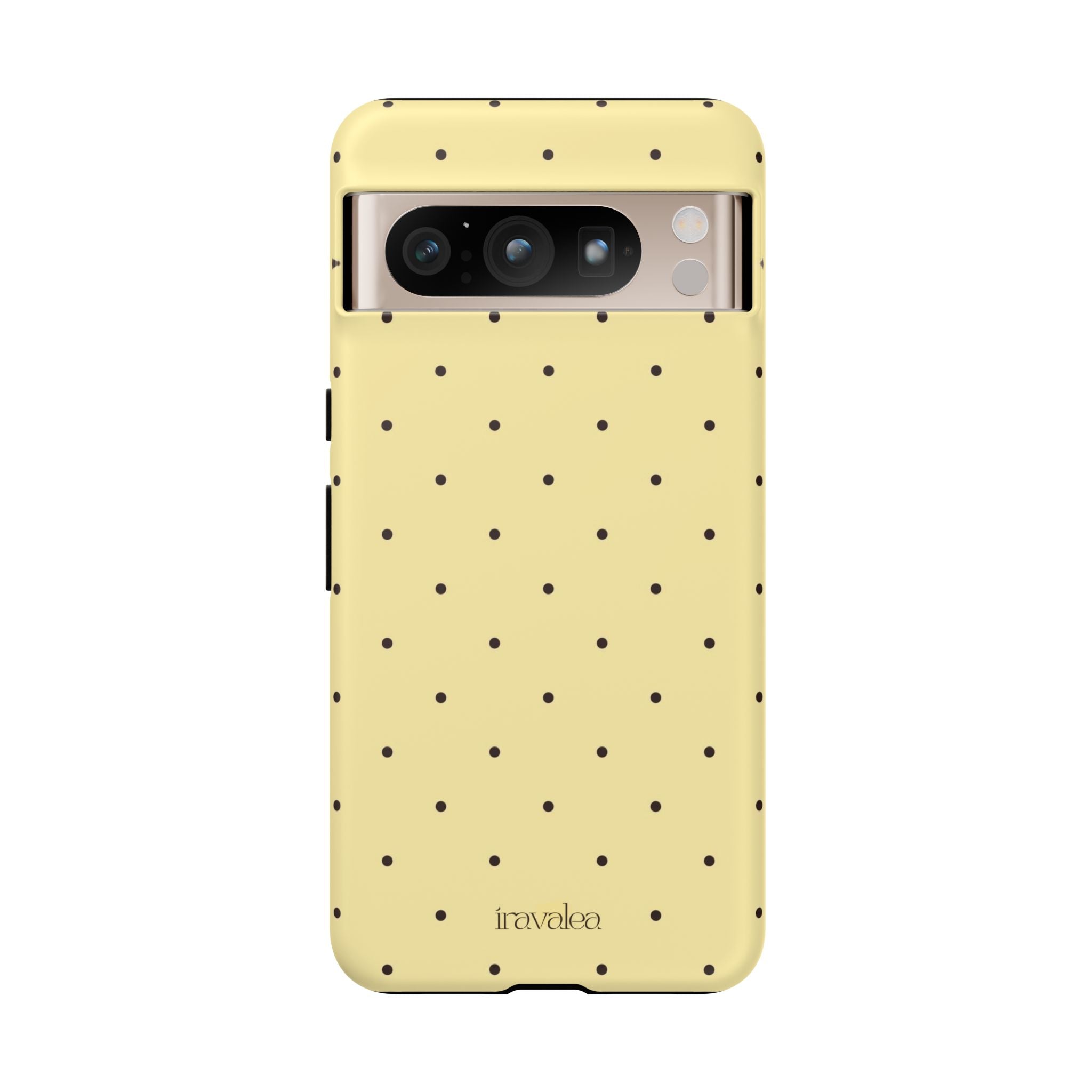 Butter Yellow Polka Dot Phone Case