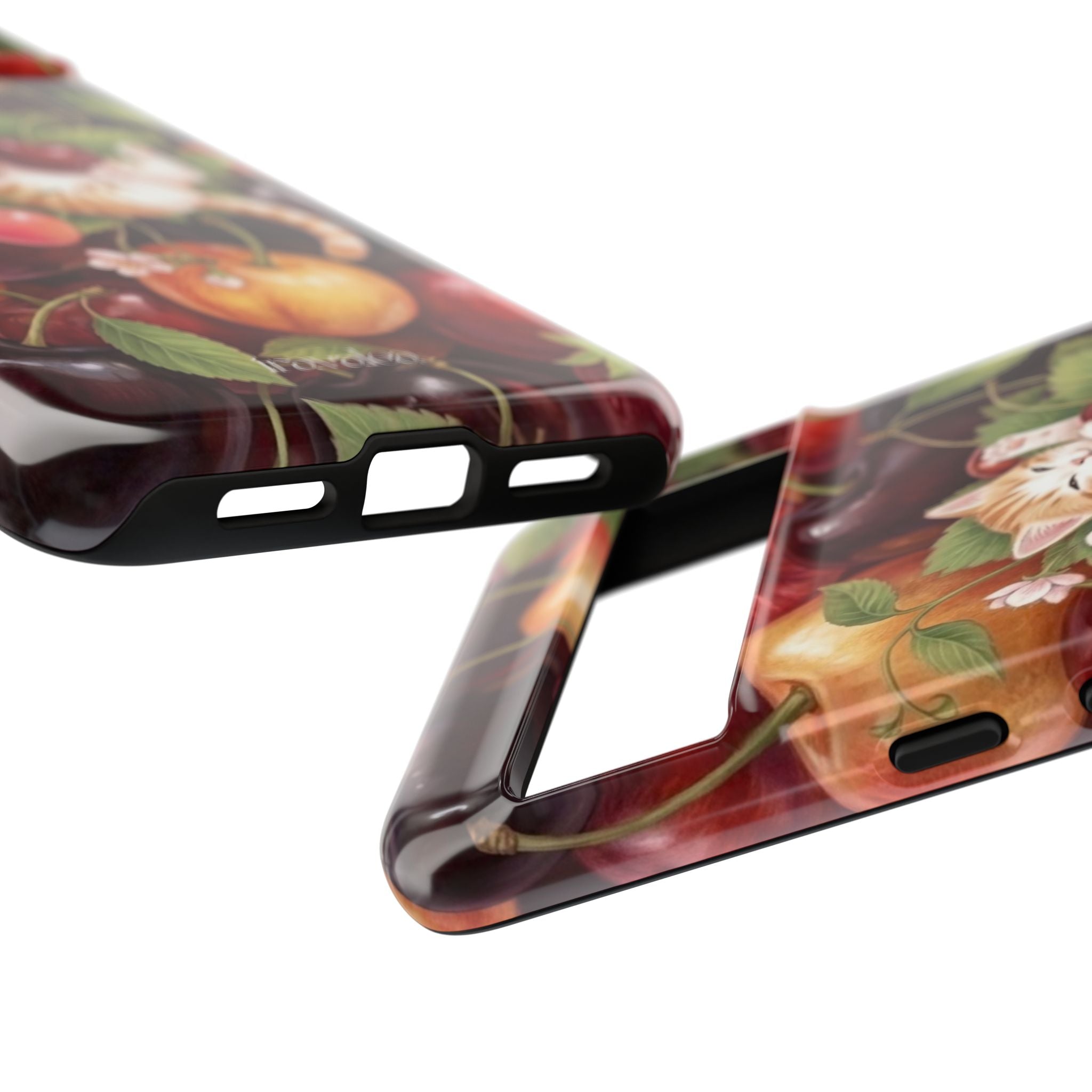Cute Cat Cherry Phone Case