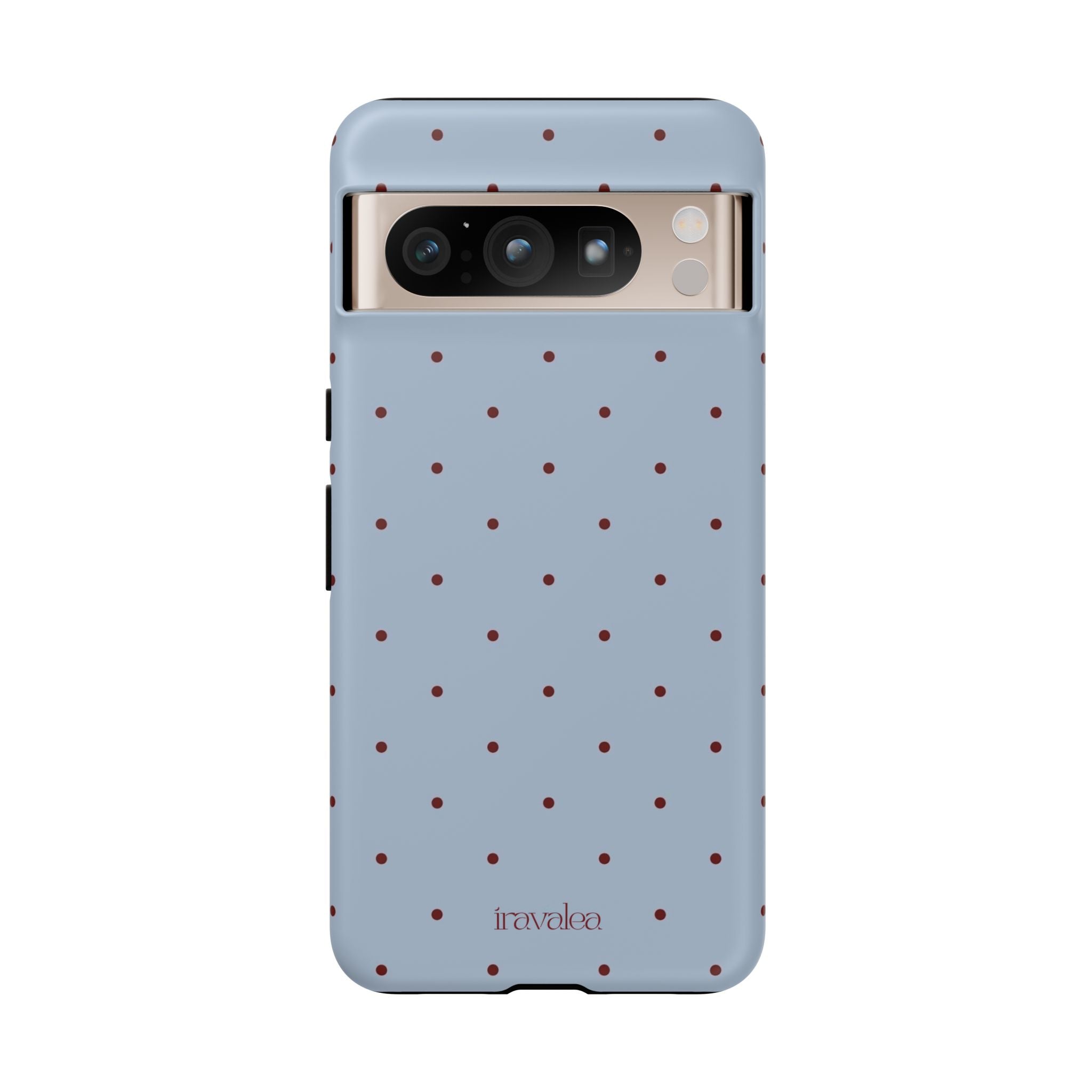 Light Blue Polka Dot Phone Case