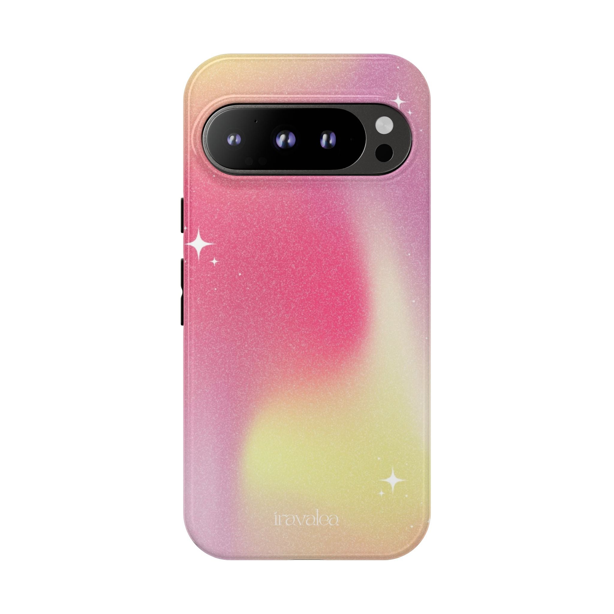 Pastel Pink Nebula Stars Phone Case