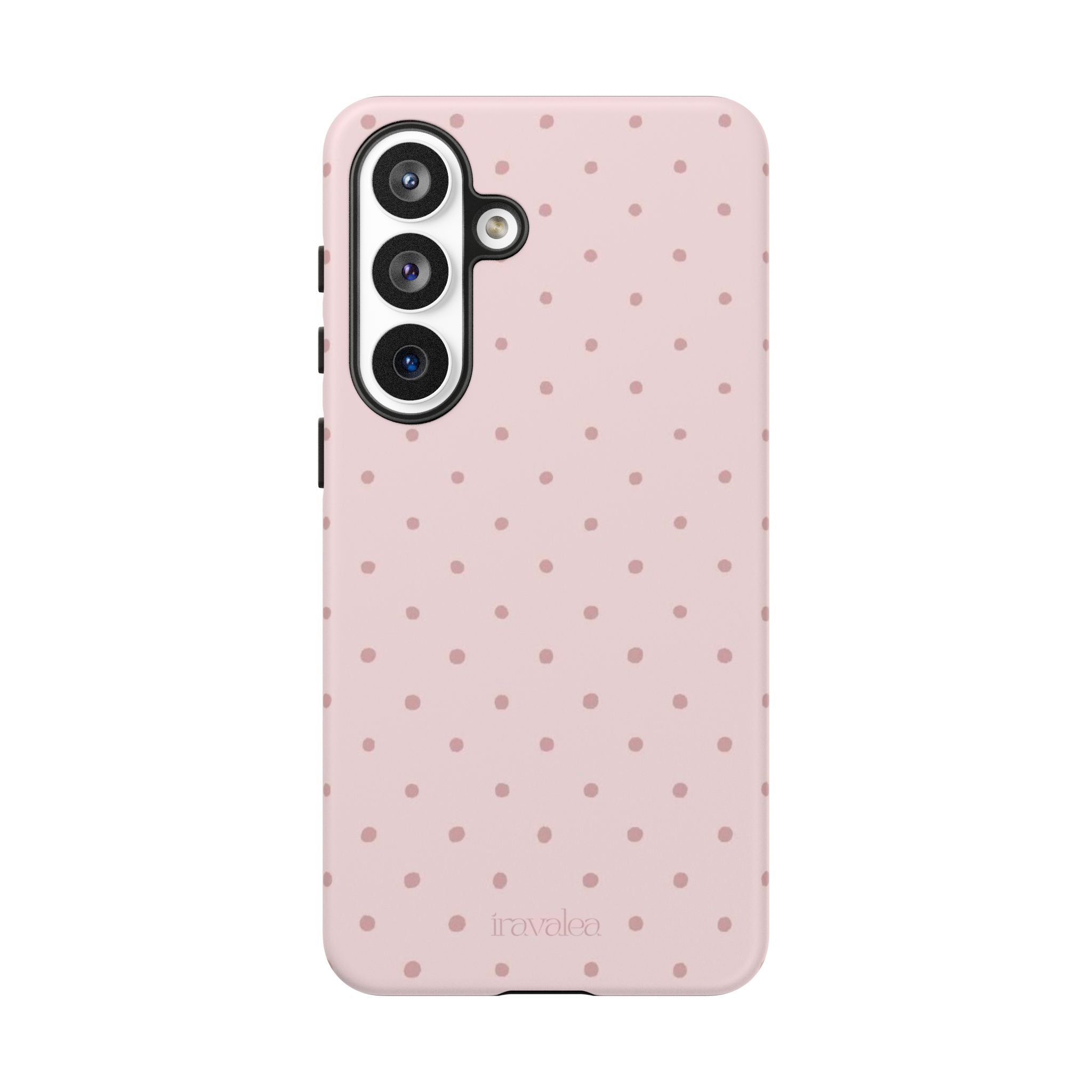 Blush Pink Polka Dot Phone Case