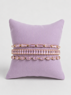 Rose Champagne Bracelet Set