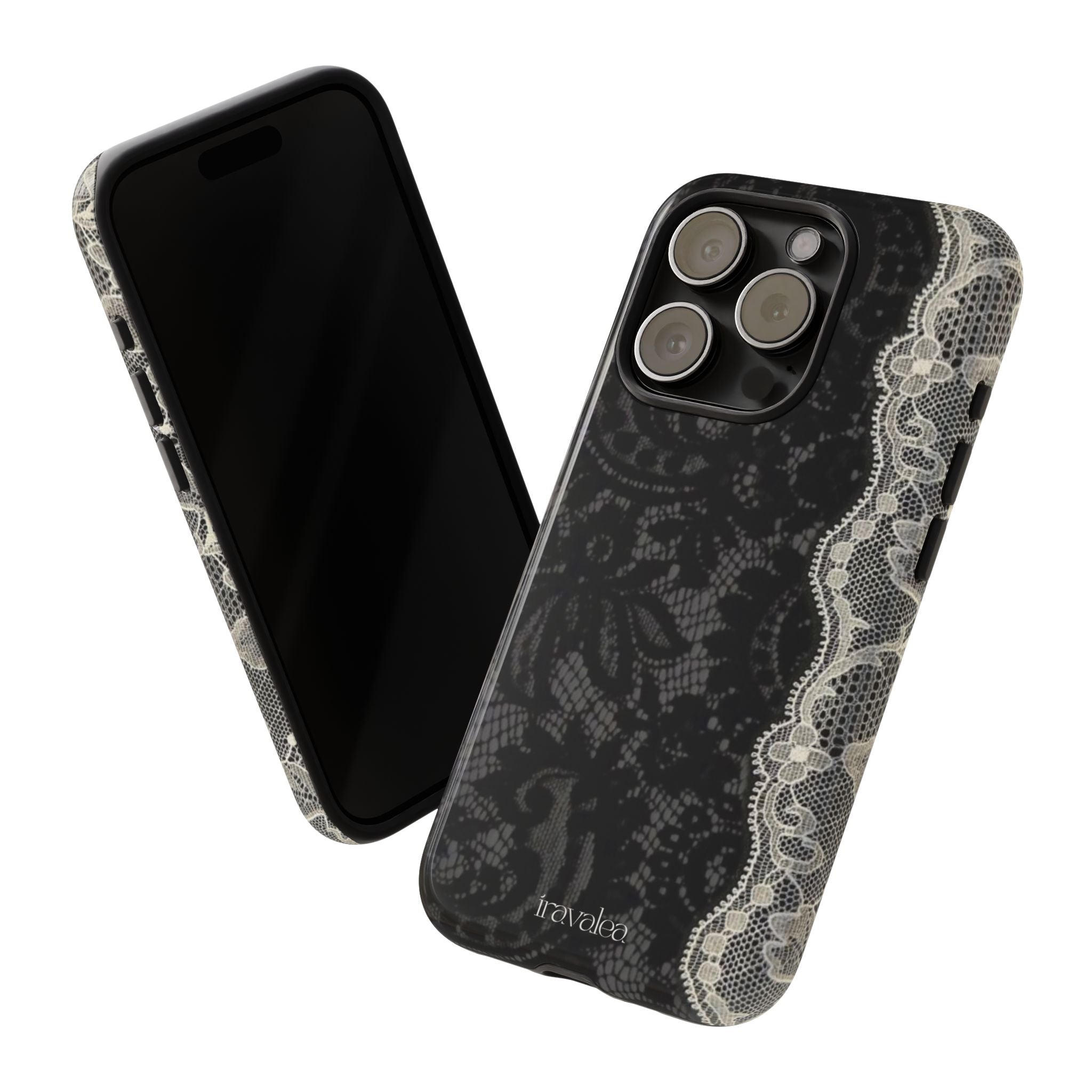 Black and White Lace Phone Case