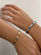 Evil Eye Bangle Bracelet