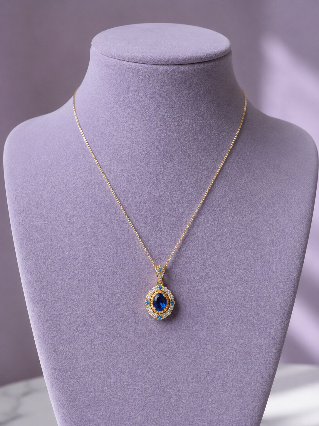 Sapphire Empress Necklace