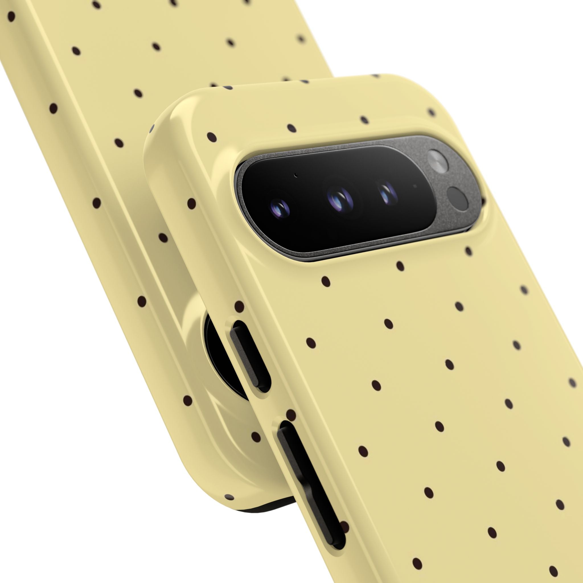 Butter Yellow Polka Dot Phone Case
