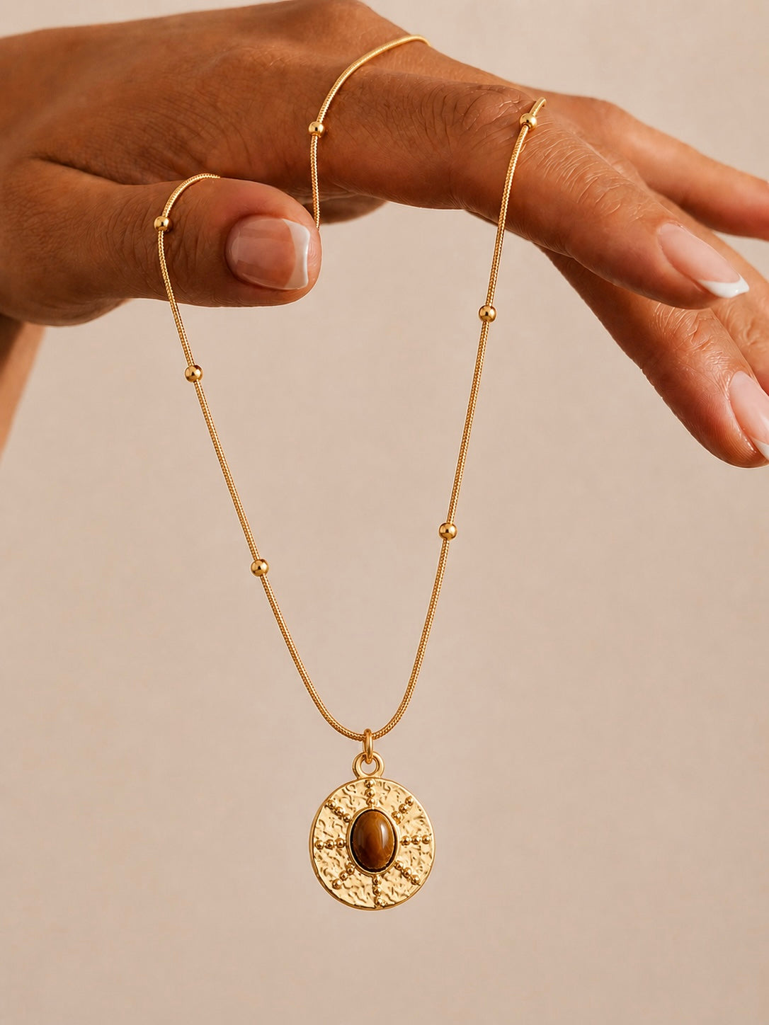 Amber Solara Necklace