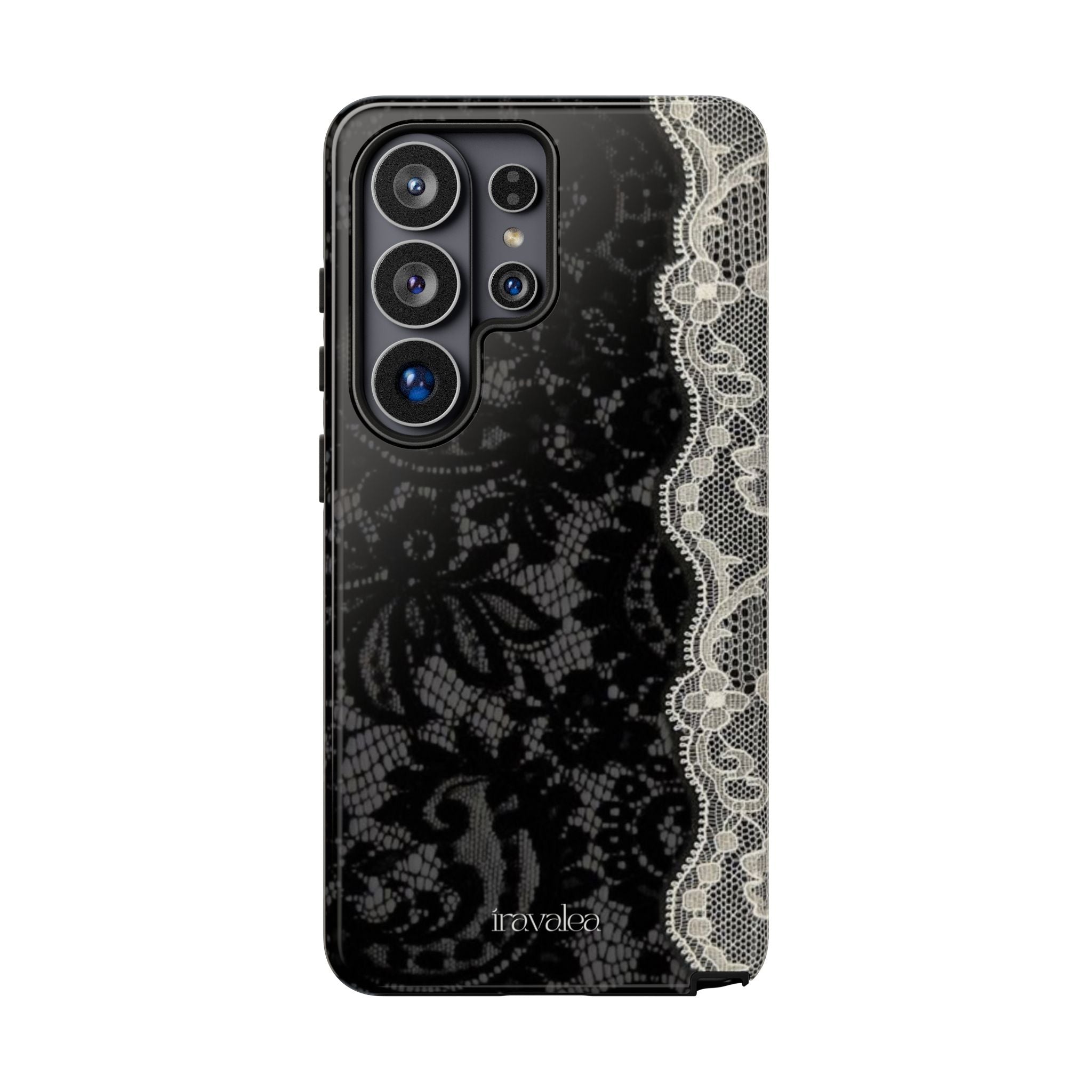 Black and White Lace Phone Case