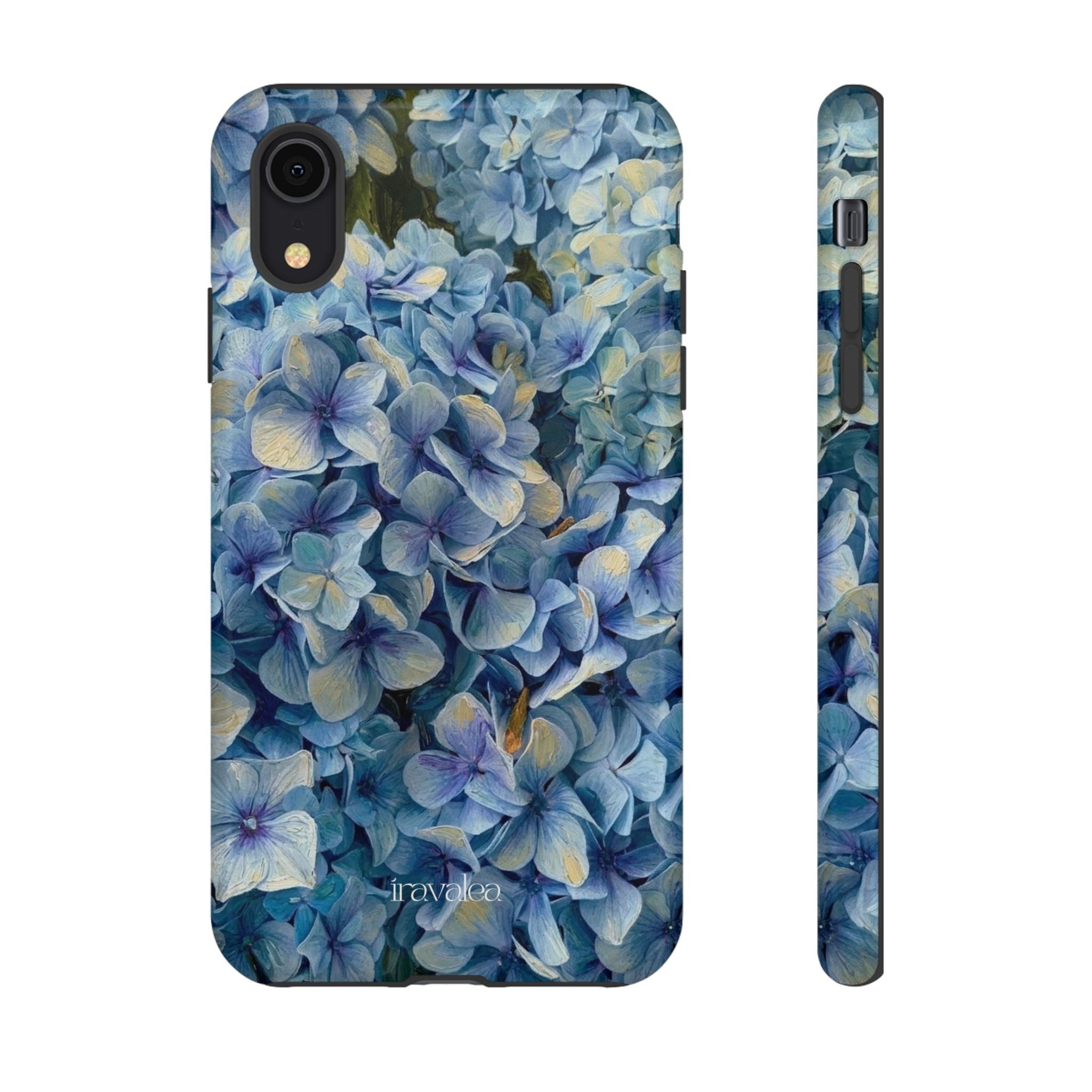 Blue Hydrangea Floral Botanical Phone Case