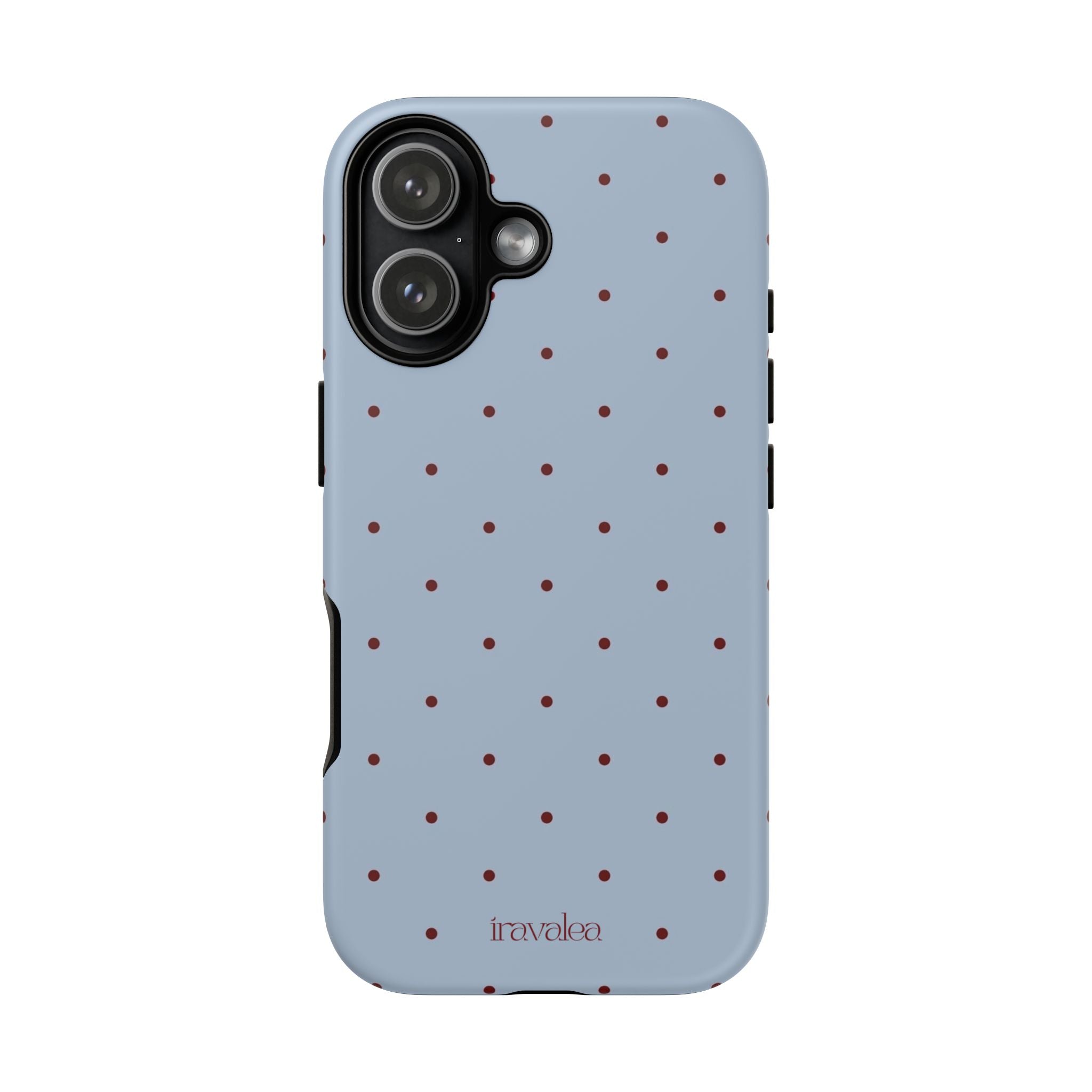 Light Blue Polka Dot Phone Case