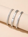 Lucky Heart Bangle Set