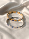 Evil Eye Bangle Bracelet