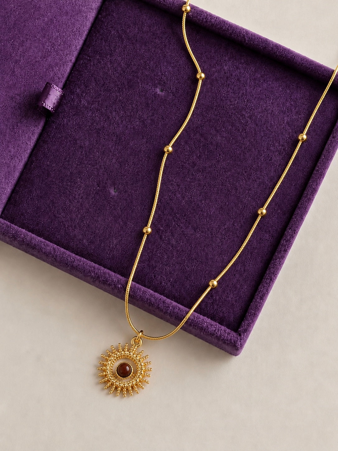 Golden Solstice Necklace